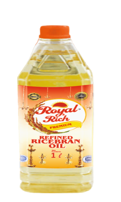 Royal rich Rice bran oil